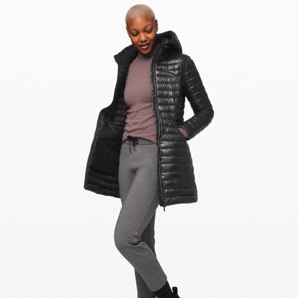 Lululemon Pack It Down Long Jacket Shine